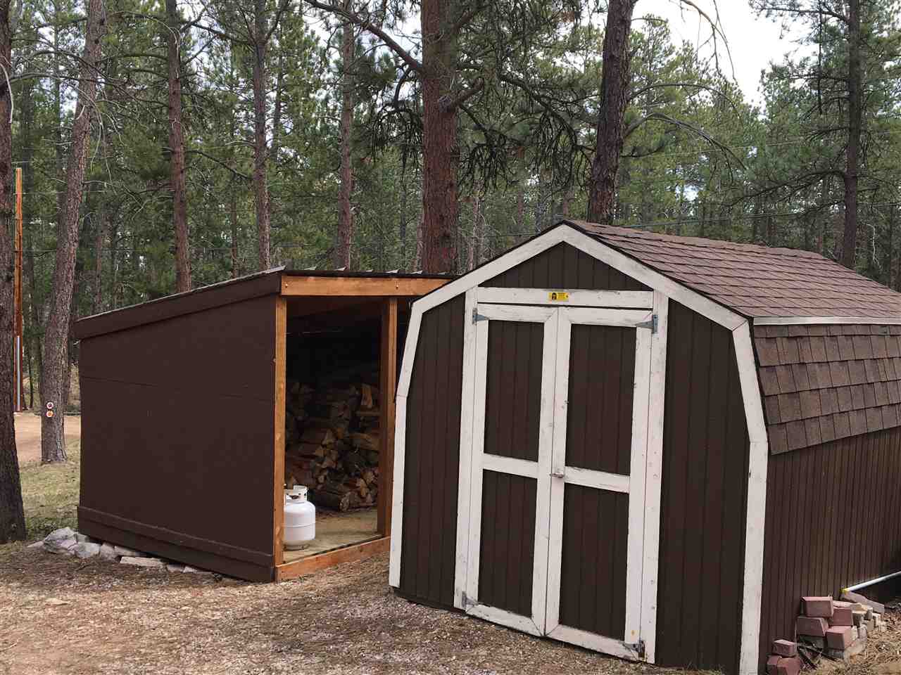 Wood Shed and Garden Shed