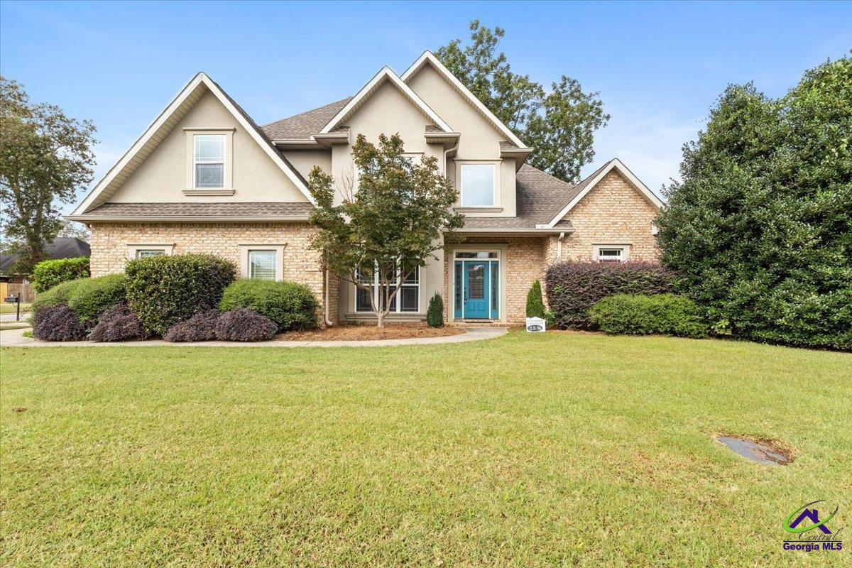 Welcome to this beautiful recently updated all-brick home in the highly sought-after Kensington community! Lake Joy Elementary, Feagin Mill Middle and  Houston County High school Districts! Built in 2011 and situated on a spacious corner lot, this 5 bedroom, 2.5 bath gem offers the perfect blend of comfort and  style. Enjoy two cozy fireplaces-one in the living room and another in the  keeping room-plus a separate dining area ideal for entertaining.  The primary suite is conveniently located on the main level, and the  private, fenced backyard adds extra appeal. This home also features an  assumable LOW insterest rate VA for a VA qualified buyer.