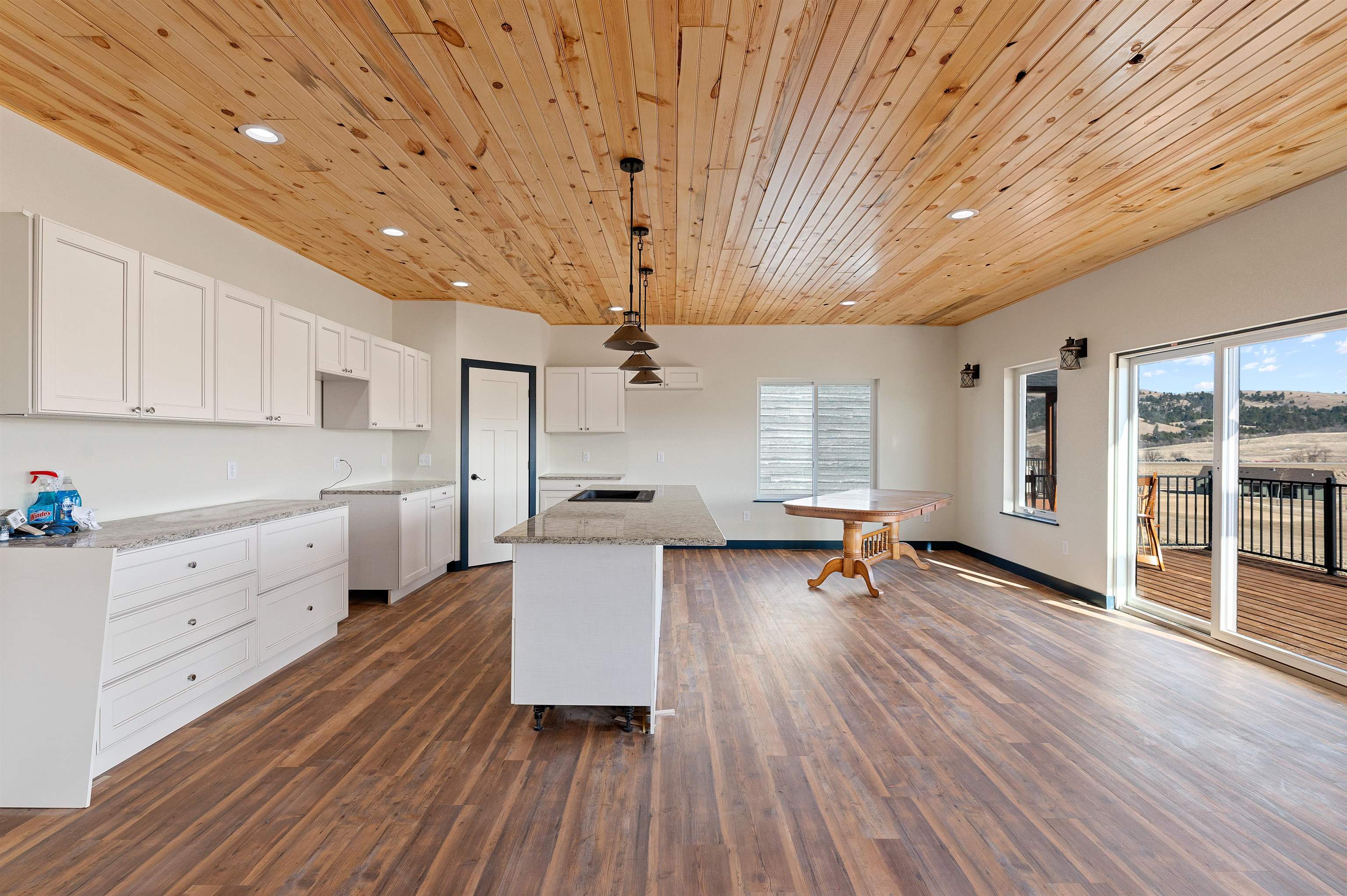Natural Light and Mountain Views