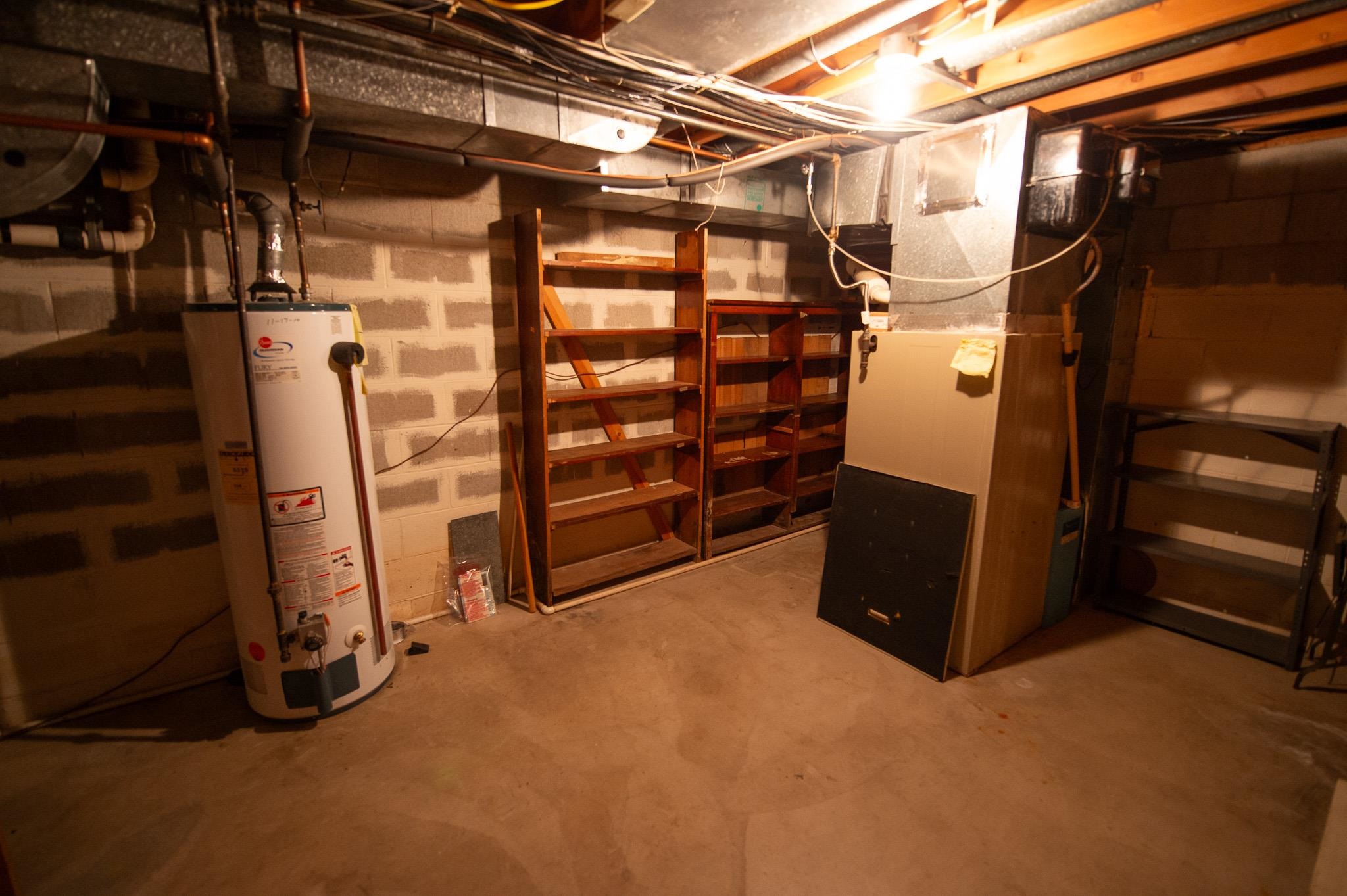 basement/utility room