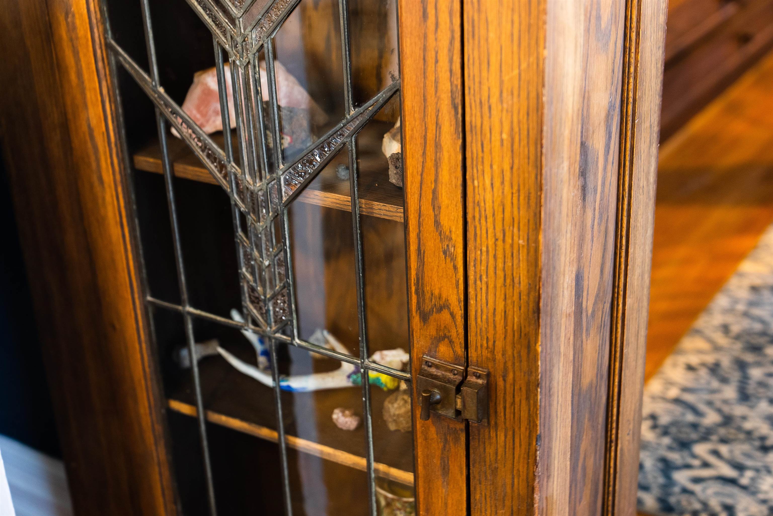 Leaded Glass Built Ins