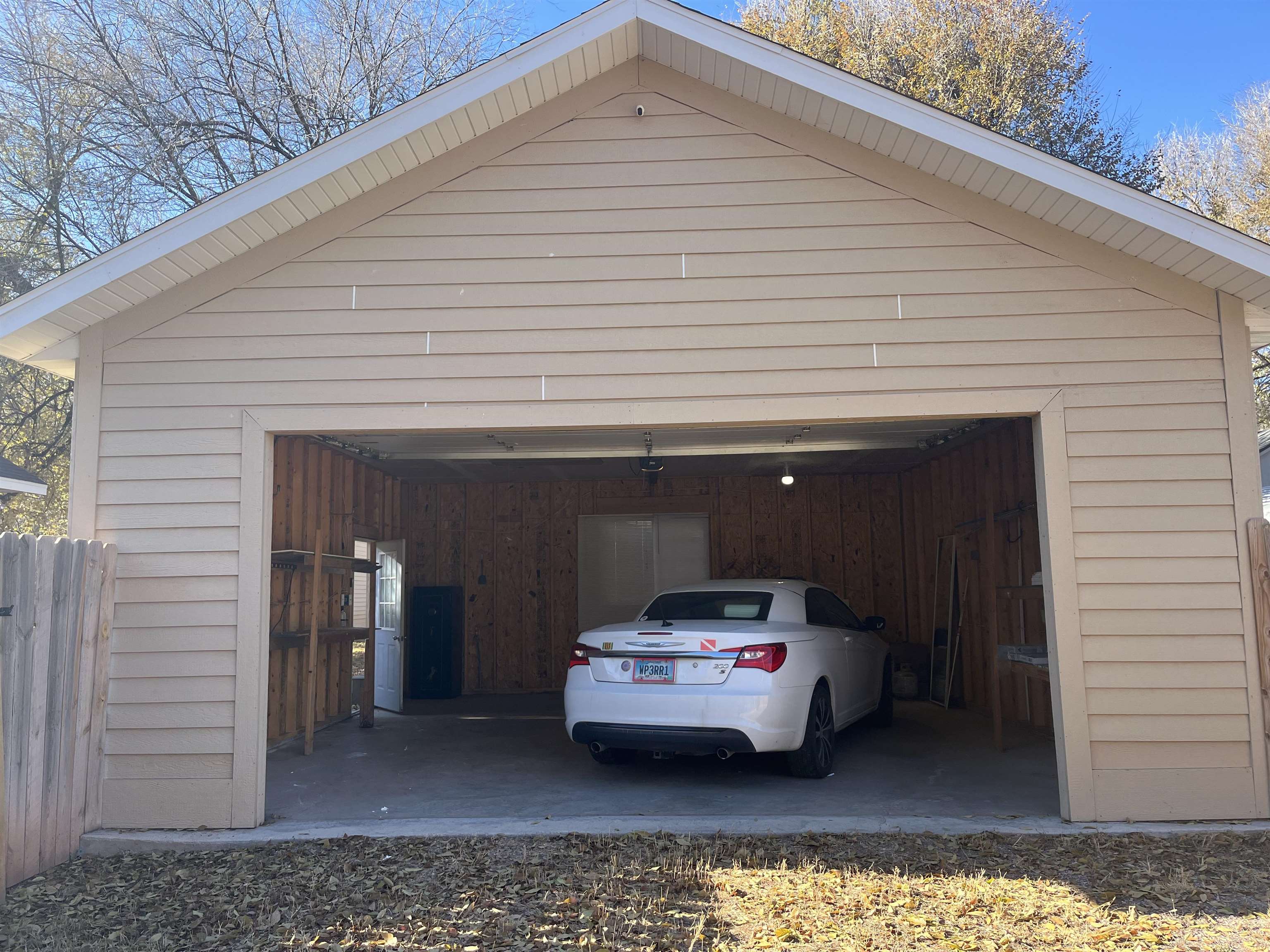 2 car garage - alley entrance