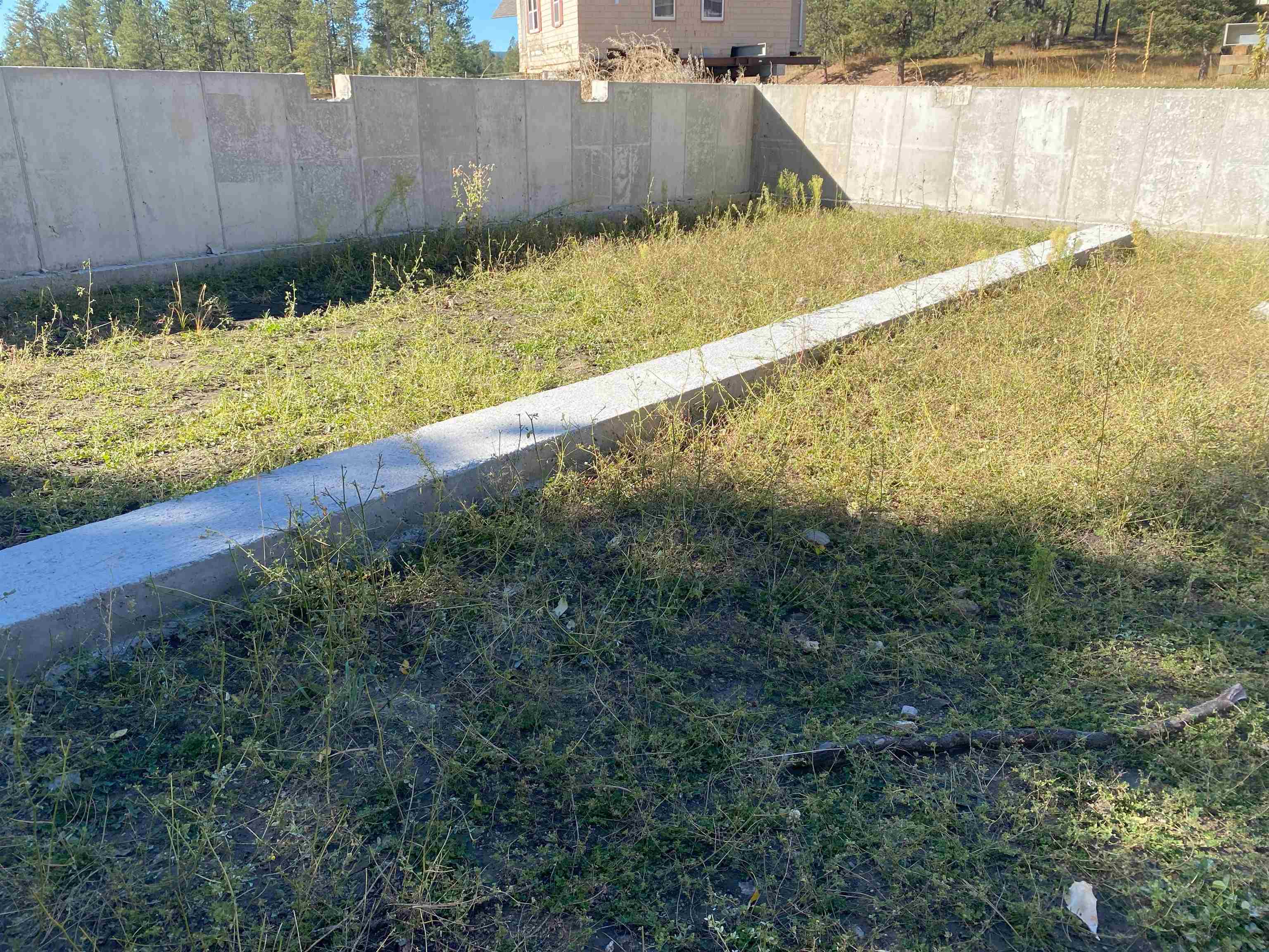 4' poured foundation/crawlspace