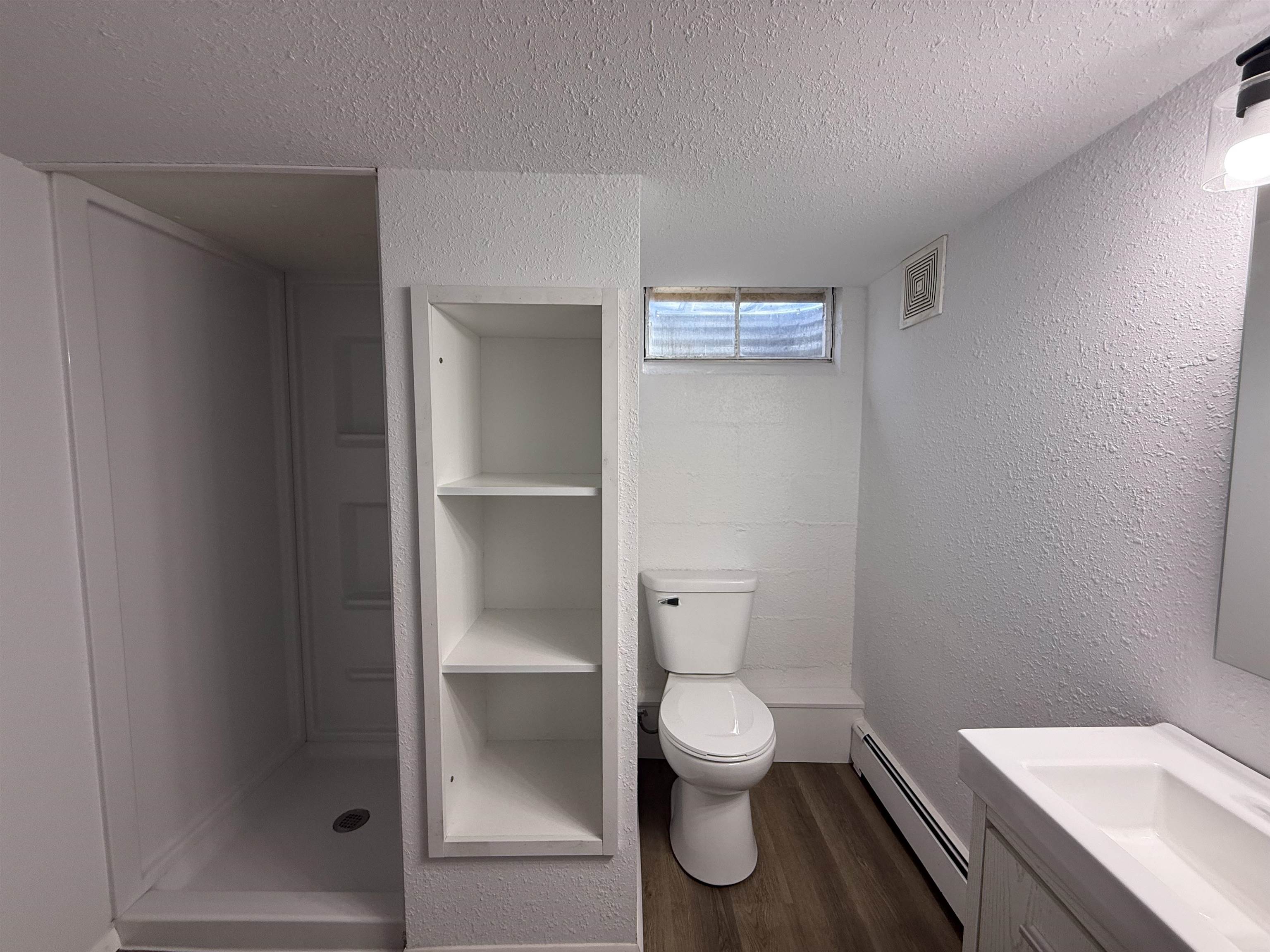 Basement bathroom
