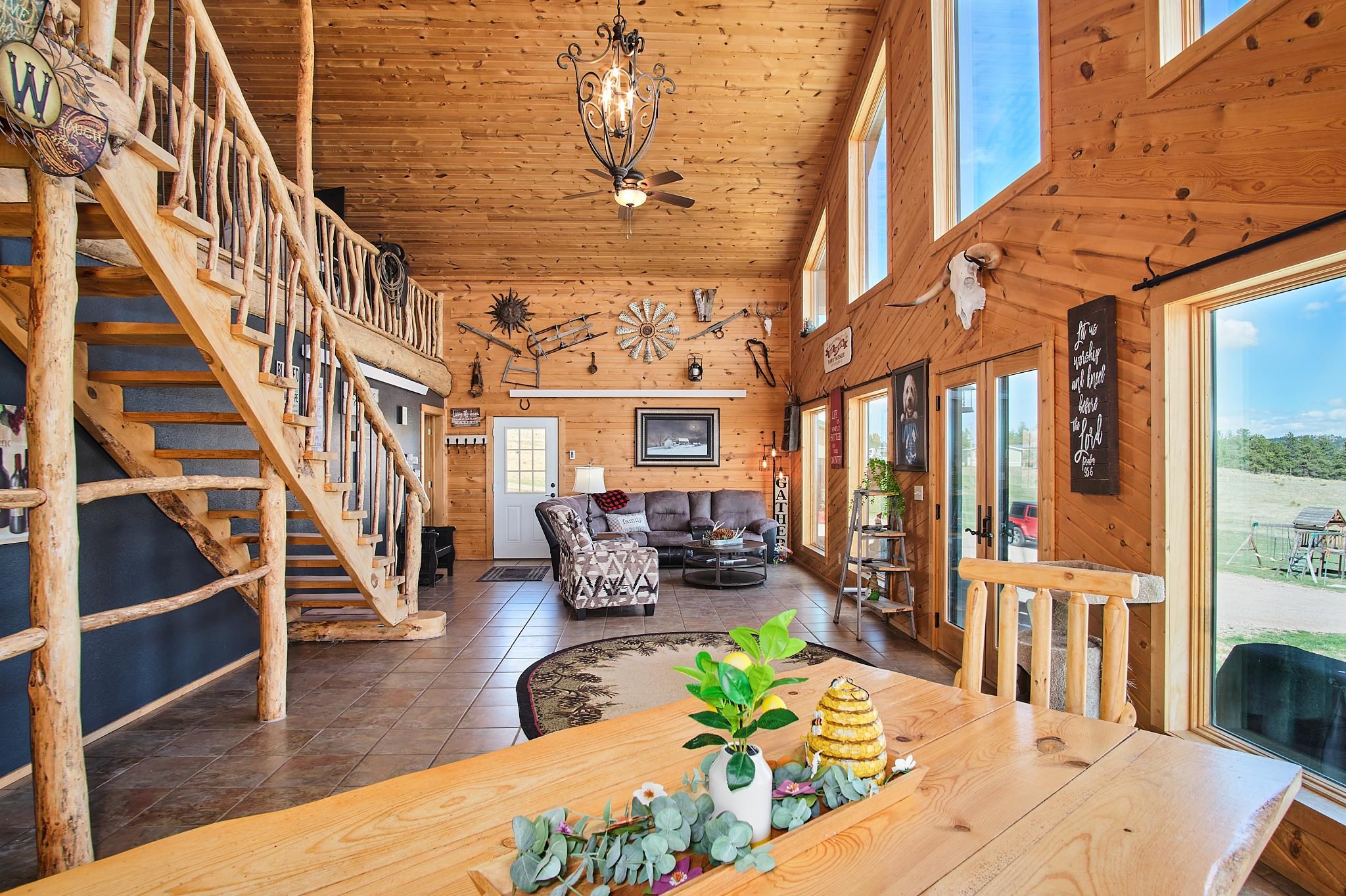 View from Dining area