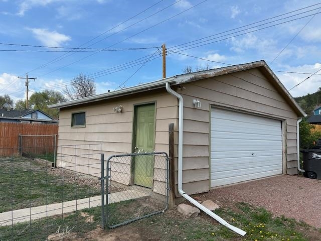 Side of Garage