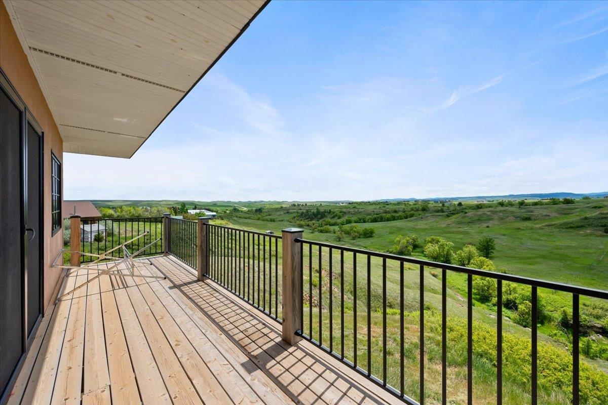 Balcony off master