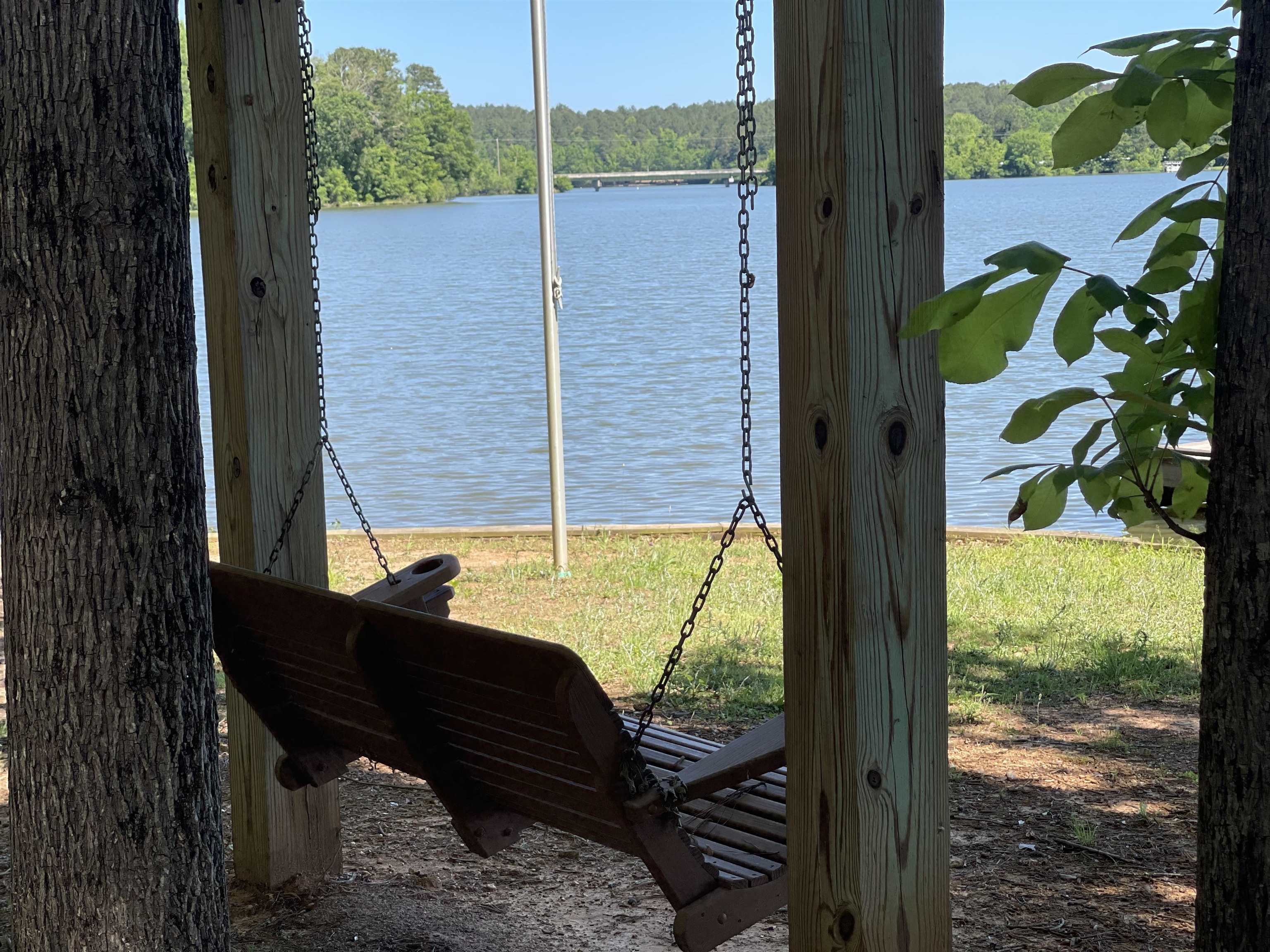 Enjoy the peacefulness by the lake.