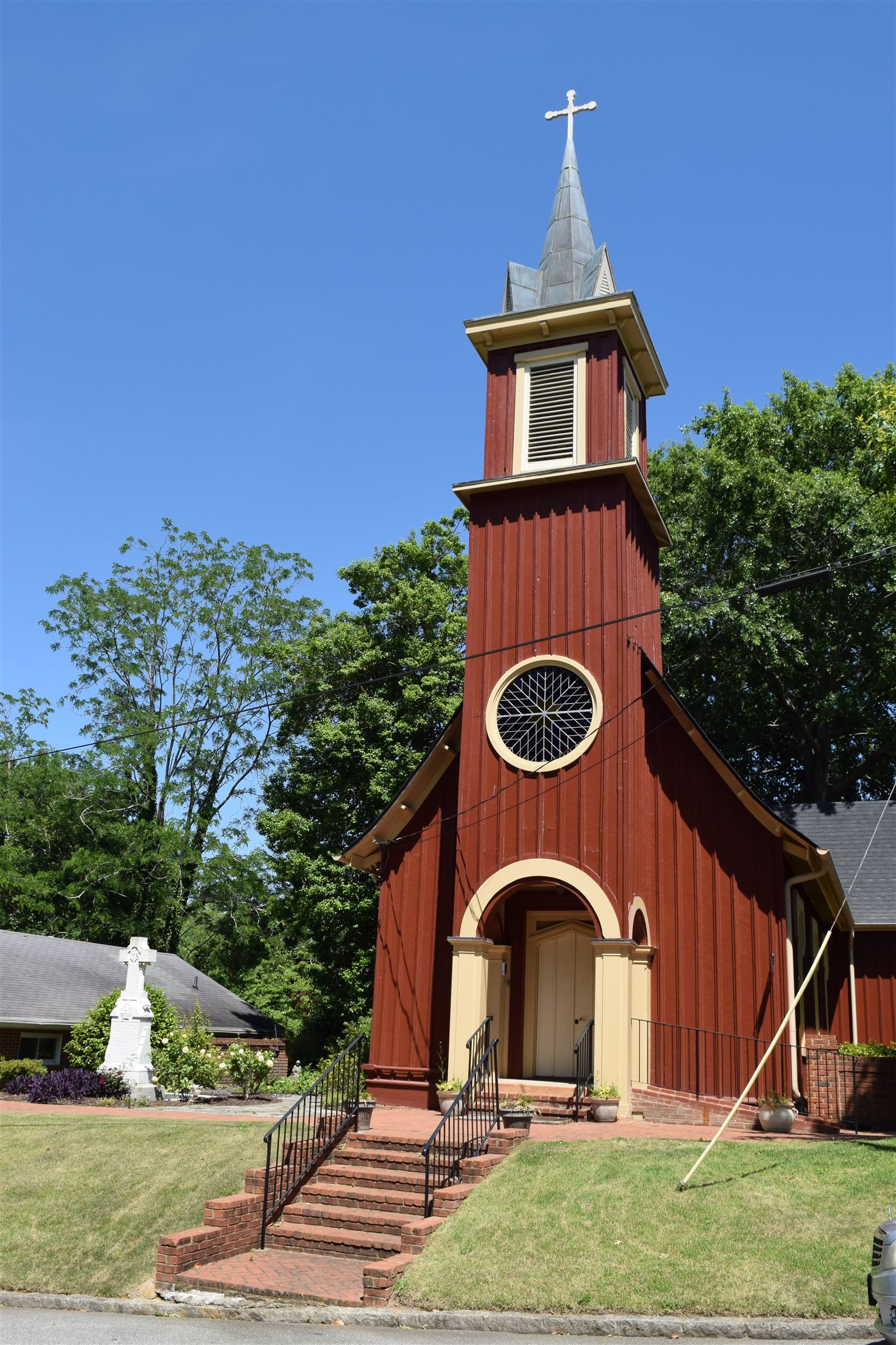 Community Church across street