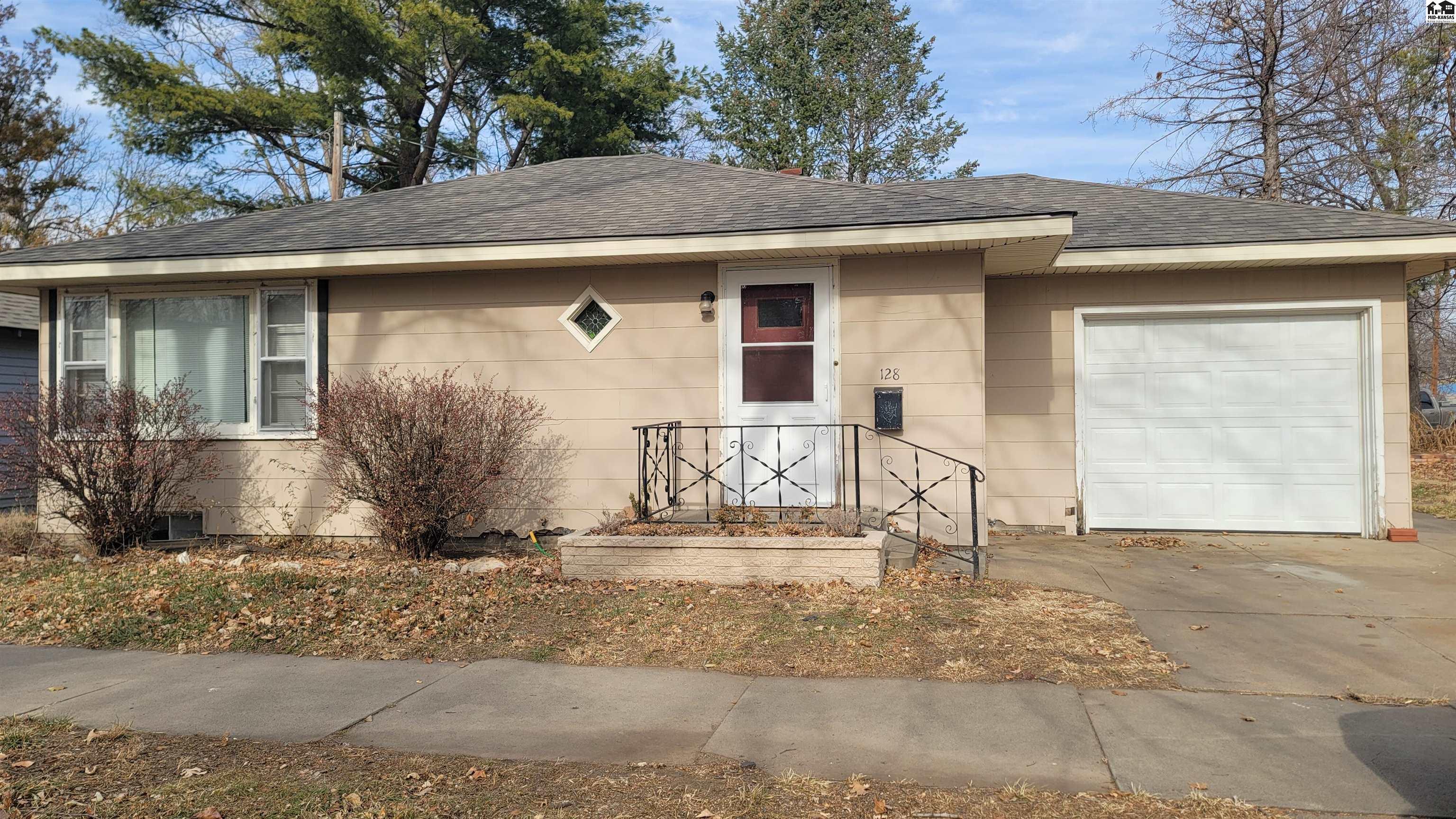Downtown Lindsborg and the elementary school are just a minutes walk away when you live in this charming little rancher. Cute as a button and ready for your updates to make it stunning. "AS IS" SALE with seller not making any improvements