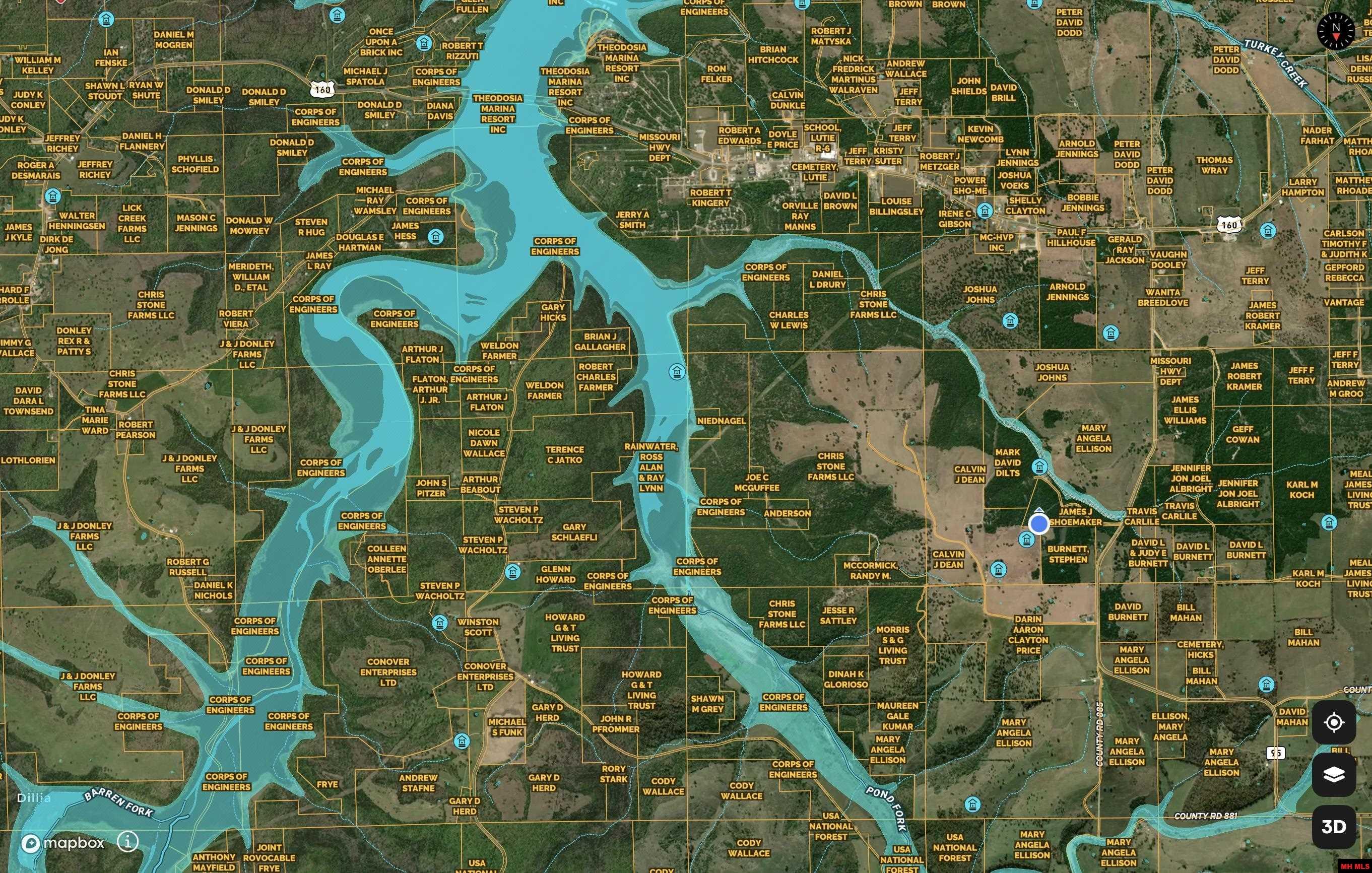 180111000000001 LEDBETTER HOLLOW Theodosia, MO