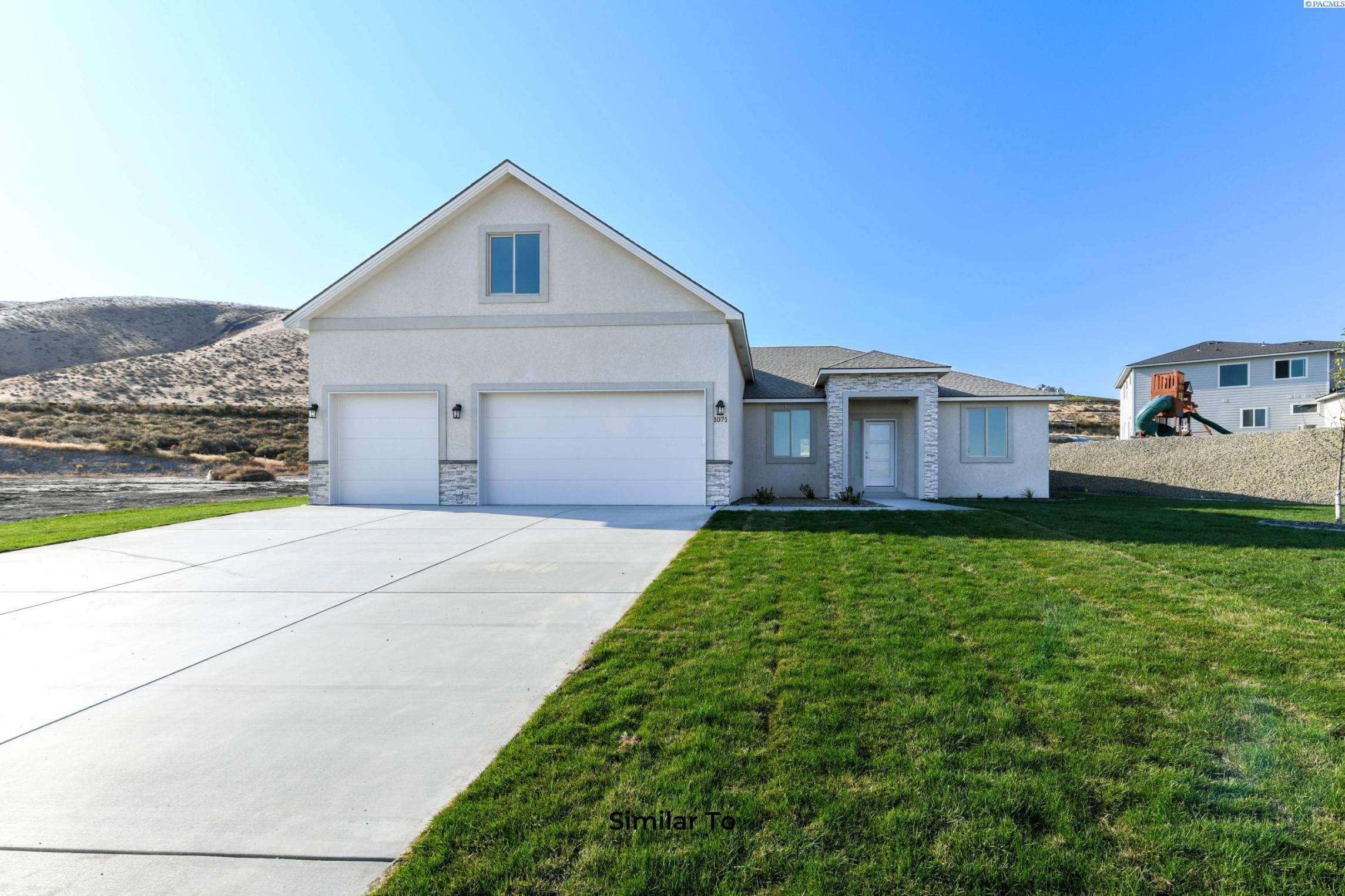 MLS# 289007 Winter Savings Event: Up to $10,000 Buyer Closing Cost Savings available now when you purchase this home with one of our trusted lenders. For full terms, conditions, and details; please ask about the Trusted Lender Incentive. A beautiful Pro Made Home with Hardy Plank siding and upgraded rock accents. Upon entering you will notice the foyer is open to spacious great room with vaulted ceiling. Kitchen includes stainless steel appliances, quality cabinets with soft close doors and drawers, pantry, island, granite countertops and full height tile backsplash. The covered patio is great for entertaining and easy access to the yard with front yard UGS and front yard landscape. Master bedroom with access to en-suite with walk-in shower and separate soaker tub, dual vanity, granite countertops and walk-in closet. Please visit our homes to see what we offer and what sets us apart from other builders. Exceptional Value; Uncompromised Quality. Builder includes a warranty as well.