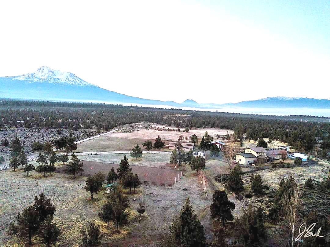 VERY SPECIAL, ONE OF A KIND.  71.80 acres, multiple family, PRIVATE, horse ranch, with stunning Mt Shasta Views.  The main home has 4 bedrooms + den and 3.5 baths., 2100 sq. feet. A two garage and another garage that is a large workshop with high clearance, workbench and shelving, heavy duty bay door w/automatic door opener. Great for smaller RV, horse trailer, boat, etc. Patio for viewing Mt. Shasta, ranch grounds and night star gazing. Large fenced garden area. The 2nd home is attractive 3/2 modular, perfect for Granny, guest quarters and has large deck perfect for viewing grounds and Mt. Shasta. Two Barns! Custom 6 stall w/runouts 2 large paddocks, center breezeway, 12x24 tack room w/sink & hot water, storage.  The red barn is great hay storage. Domestic and Ag wells. Eight irrigatable pasture acres. ARENA. Extensive fencing throughout property with attractive 4 rail vinyl fencing. Loop riding trails.  A MUST SEE TO APPRECIATE. NOT VISIBLE FROM ROAD - GATED. CALL FOR APPOINTMENT.