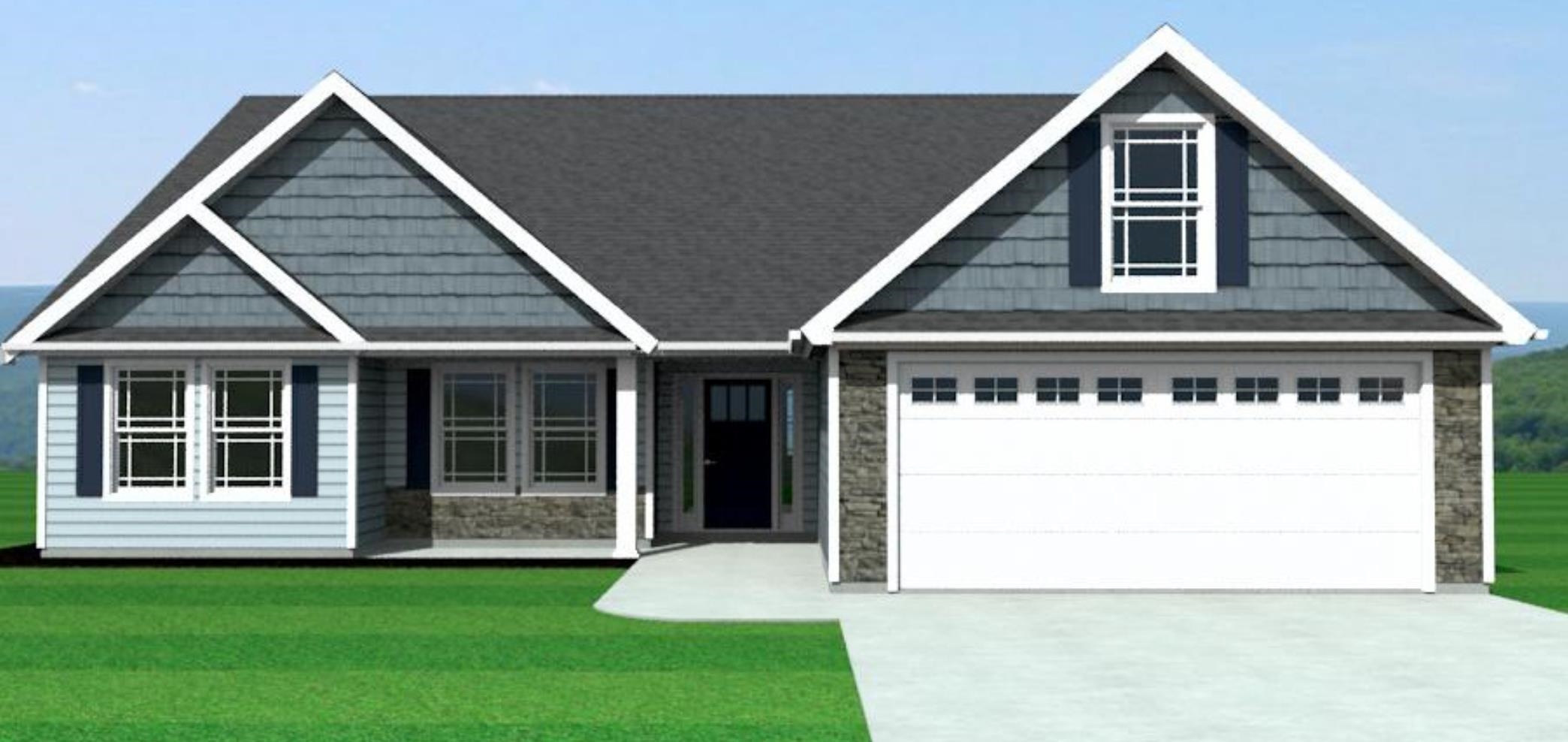 The drayton features a 3 bedroom with office, sunroom, 2  Bath home, and 1895 square feet.