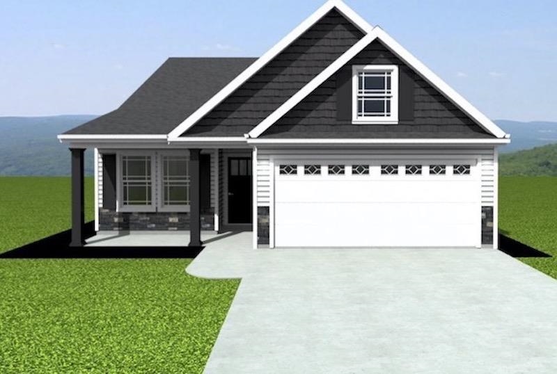 The Bishop Plan features 3 bedrooms, 2 baths plus an office area. Standard features include granite countertops throughout, 10 ft ceilings in the living room with rope lighting, fireplace, and a back patio. Located in the NEW Elliott Park community in Lyman just minutes from Spartanburg and Greenville.