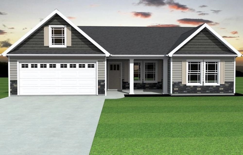 This is the Jackson floorplan featuring 3 bedrooms, 2 bathrooms, granite countertops, and vinyl plank flooring! Located in the New Elliott Park community in Lyman just minutes from Spartanburg and Greenville. Call today for available lots and plans!