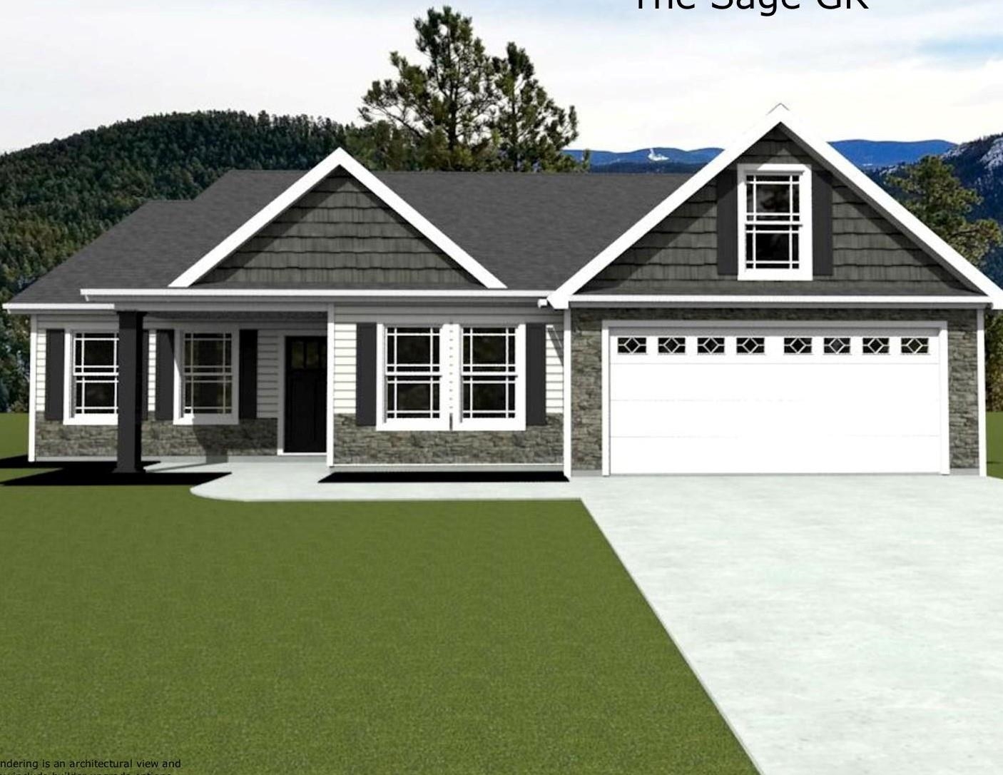 This is the SAGE floorplan. Open concept 3 bedroom 2 bathroom home, trey ceiling in master bedroom, gas fireplace, 12x12 back patio. Located in the NEW Elliott park community in Lyman just minutes from Spartanburg and Greenville. Call today for more info!