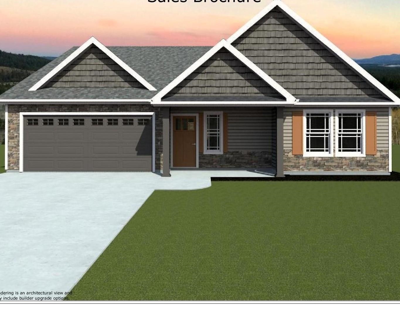 This is the FRANKLIN floorplan with 3 bedrooms, 2 bathrooms, and an office/study. Standard features to this home and the community include Crown Molding with Rope Lighting, Trey ceiling in Master Bedroom, Gas Fireplace.