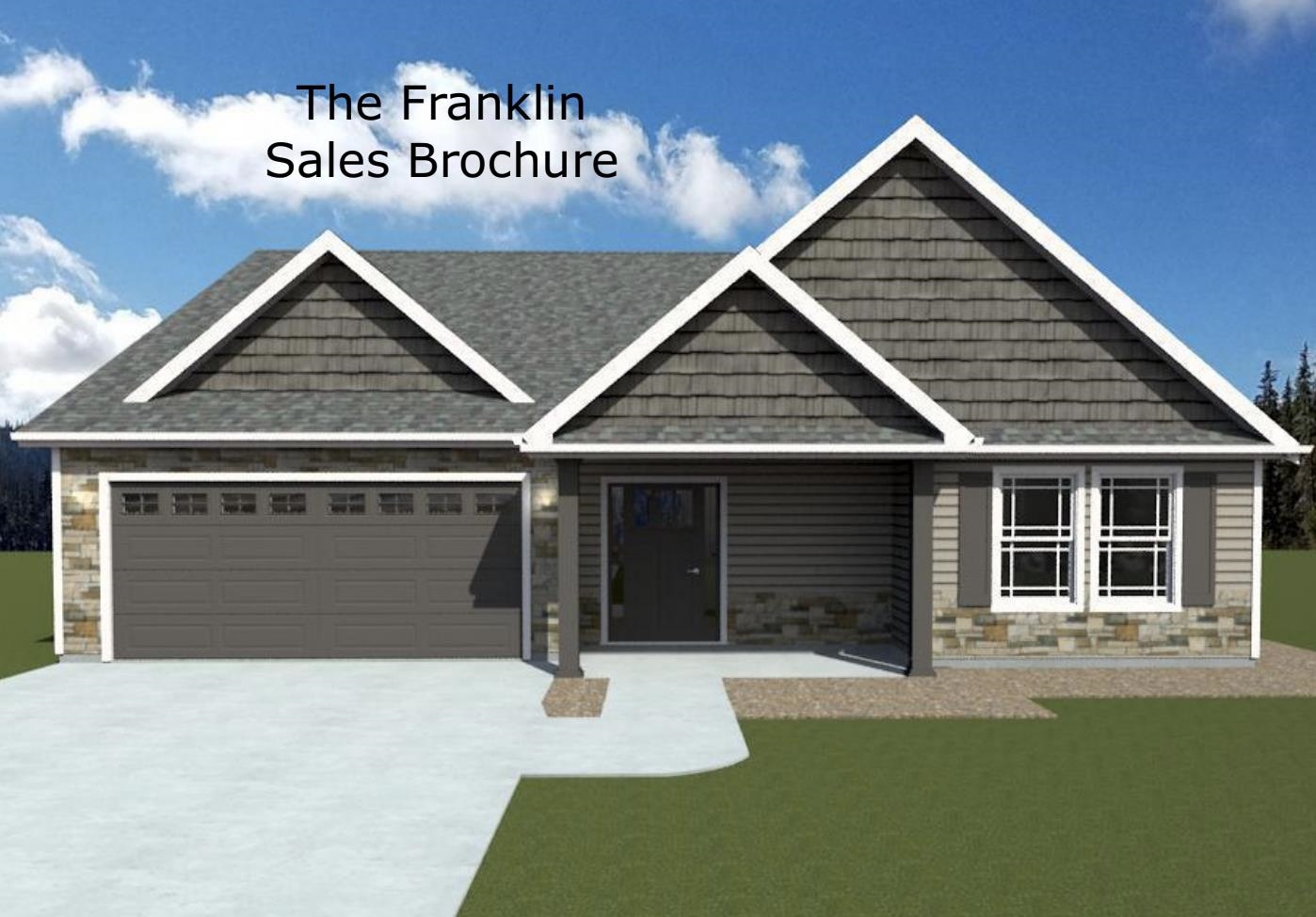 The FRANKLIN with SUNROOM and Covered Patio plus master Bath upgrade. 3 bedrooms plus a study, open layout, split bedroom plan. Large sunroom overlooking the backyard.  - Lot 3