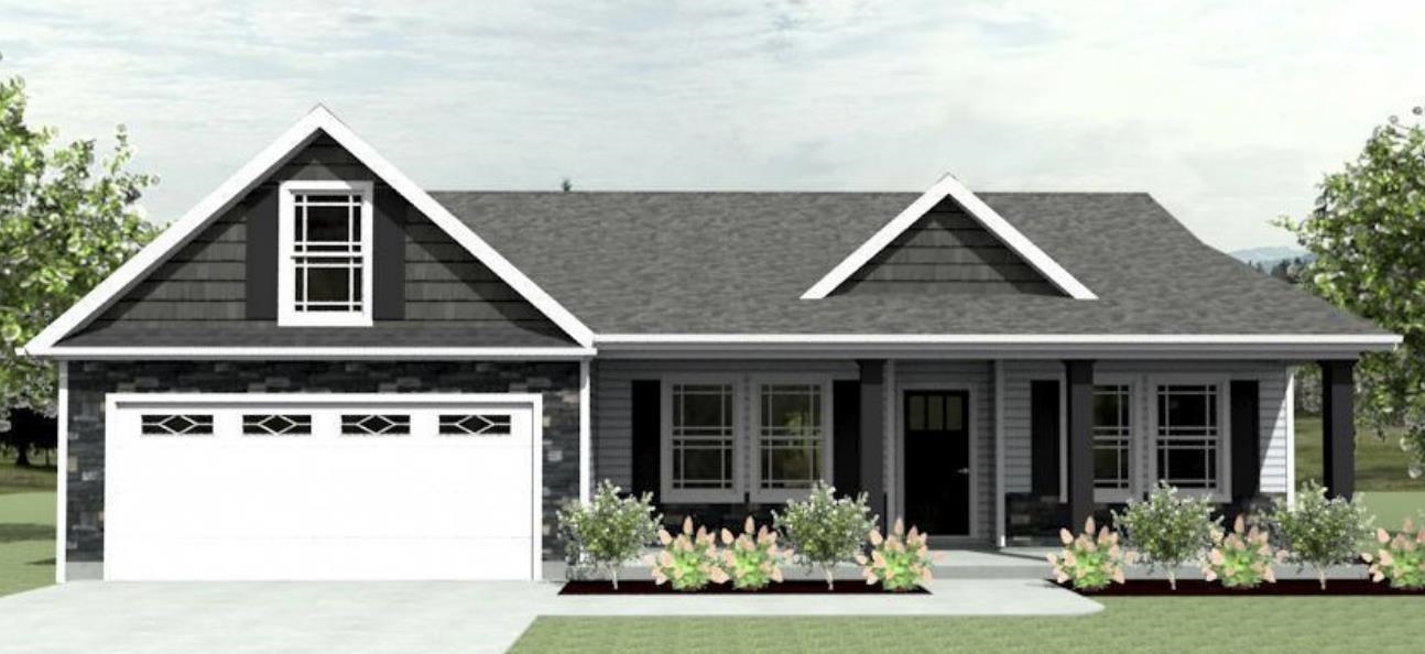 Welcome to Double Creek! The Cherokee plan offers a beautiful, modern layout. Split floor plan. Kitchen open to dining. Home complete with the trademark chair rail, crown molding, and rope lighting.