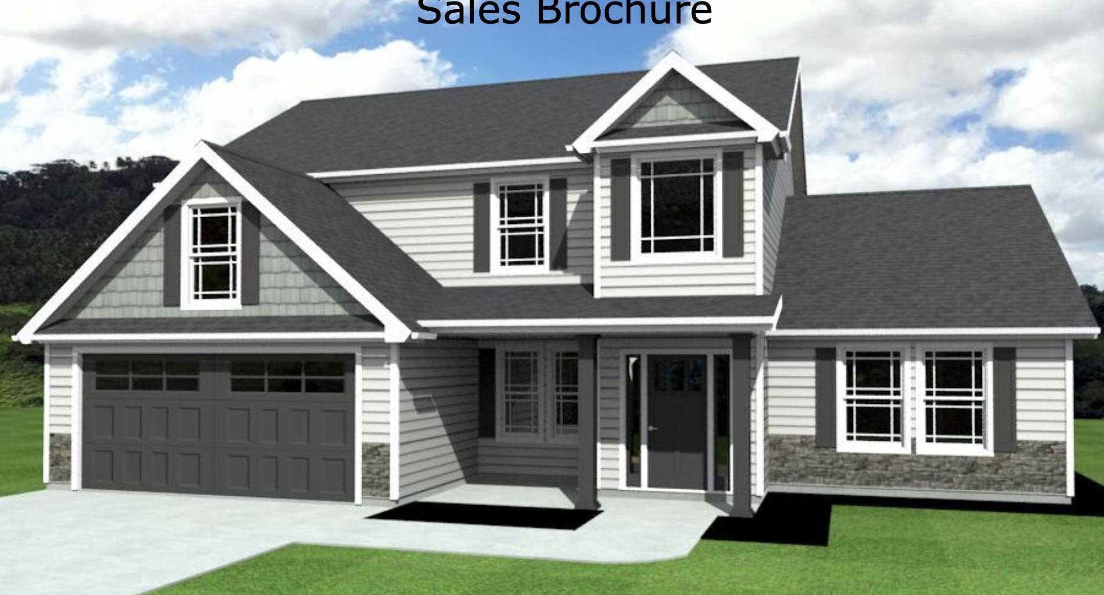 The Enory.  This plan sports a modern, open layout with tons of character. 2 story living with the master on the 1st floor. The kitchen offers a large island that looks over into the dining and living areas. Ceilings with crown molding and rope lighting. Lot 22.