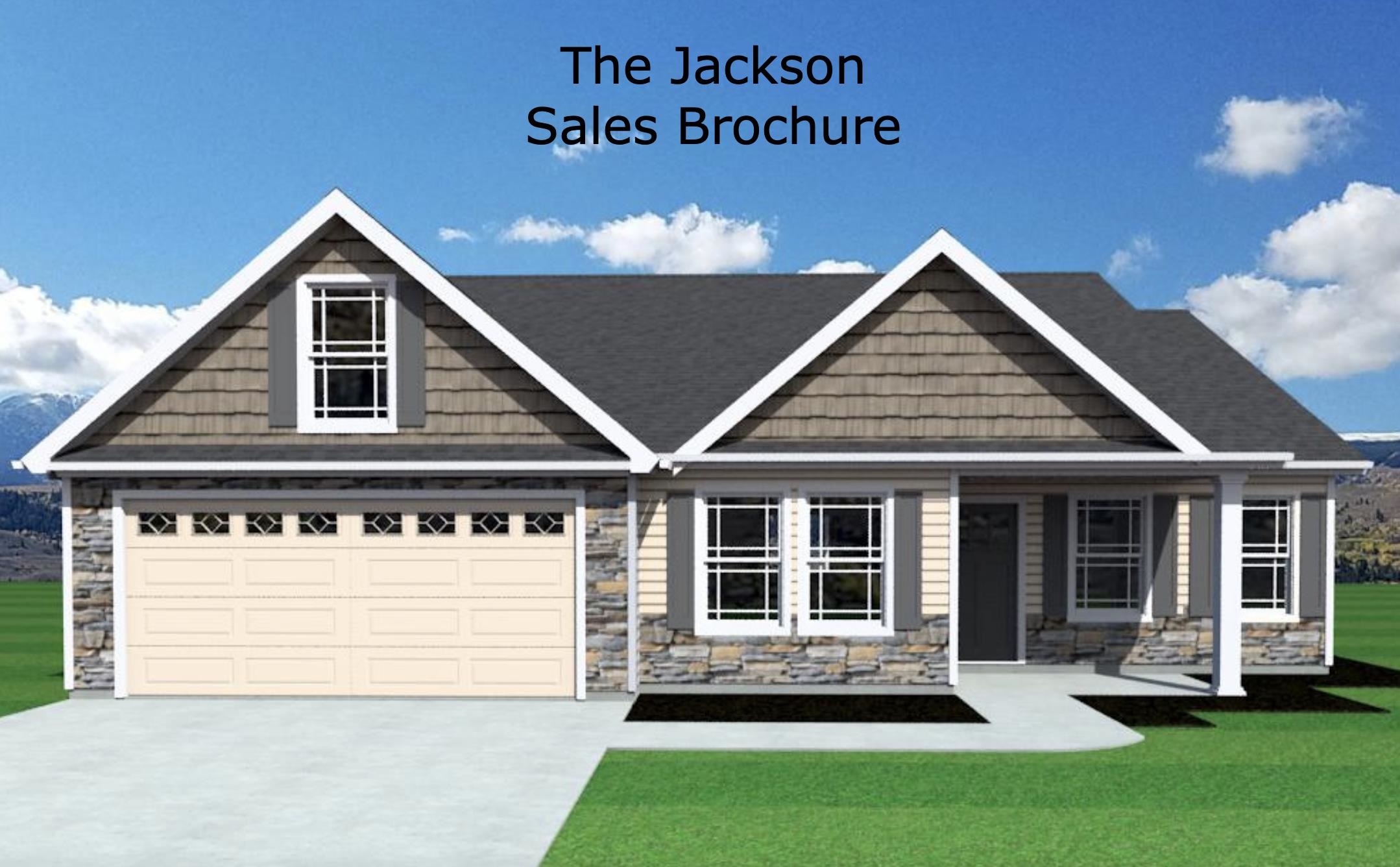 Lot 21 - The Jackson plan offers a beautiful, modern layout. Split floor plan. Kitchen open to living area.  Home complete with the trademark chair rail, crown molding, and rope lighting.  Also includes a 12x12 sunroom with 10x12 covered patio. Lot 21