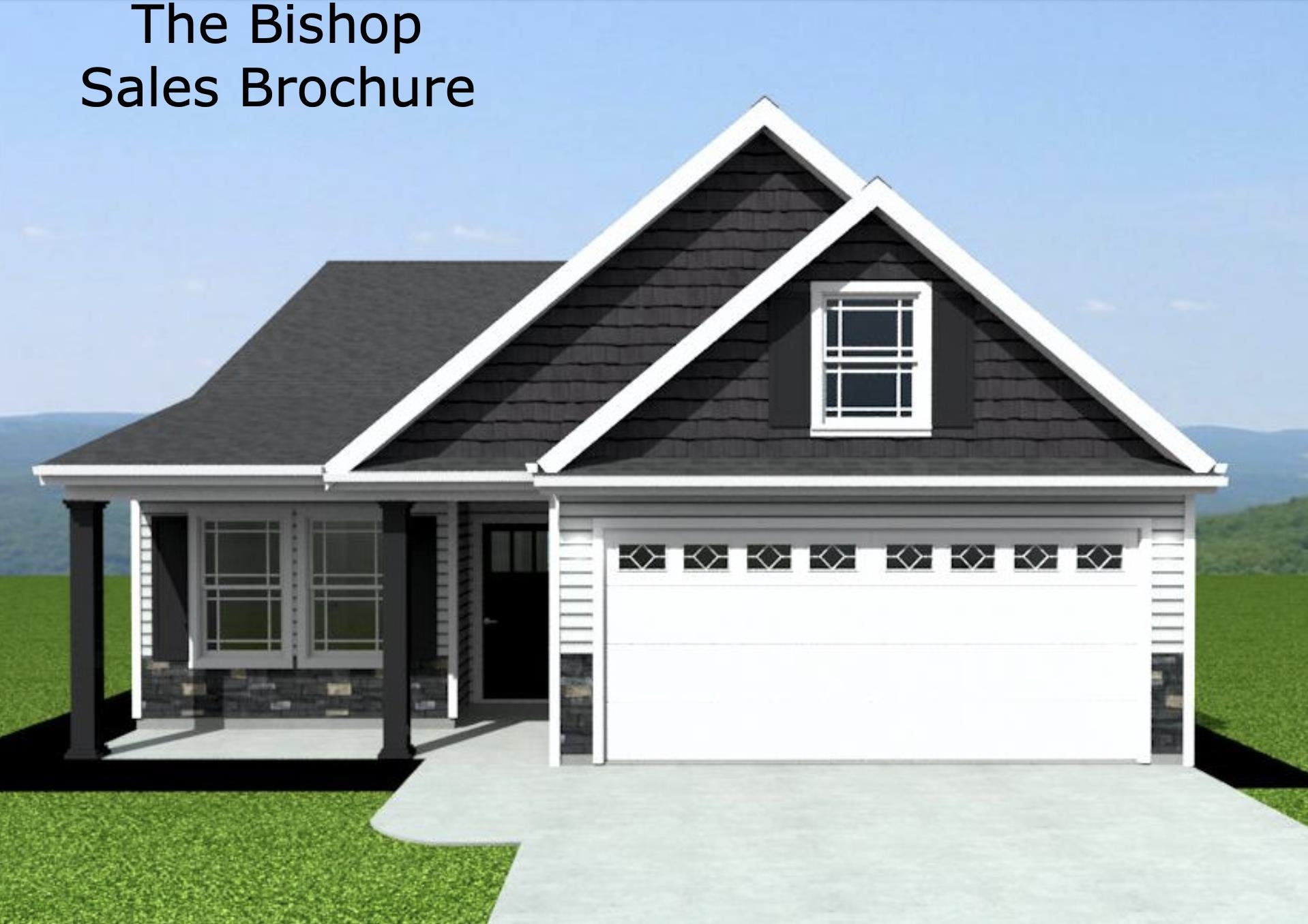 Lot 24 - The Bishop plan offers a beautiful, modern layout. Kitchen open to living area.  Home complete with the trademark chair rail, crown molding, and rope lighting.  Also includes a 12x12 sunroom with 19x12 covered patio.