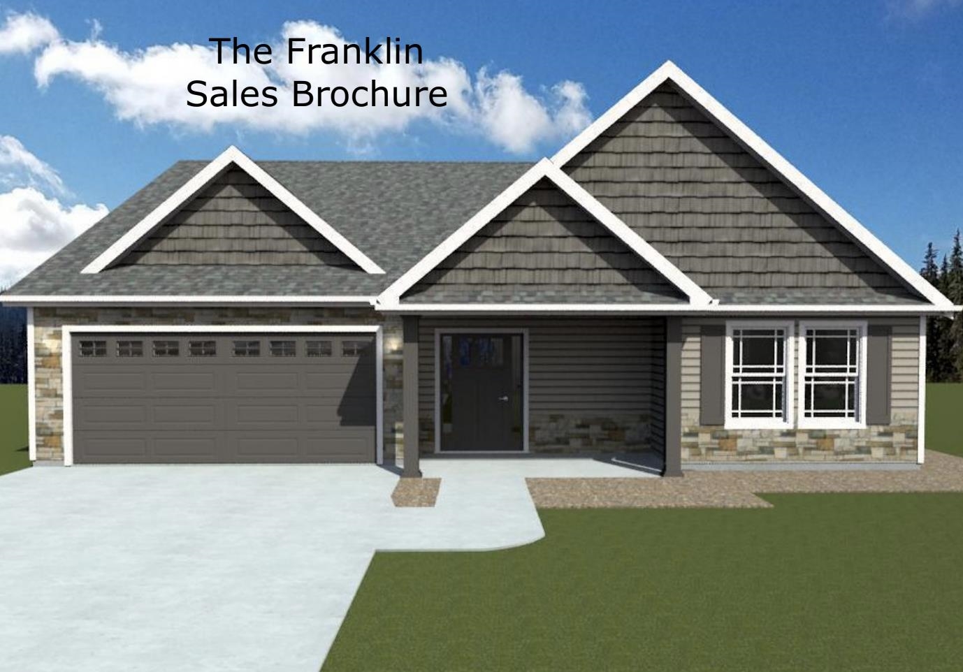 The Franklin plan with sunroom. Large open living space which includes an office/study, combined kitchen and dining area, and plenty of closet space.  Please contact Steven Long/864-978-3104 with any questions.  Preferred lender/attorney closing cost incentives!!! Lot 41