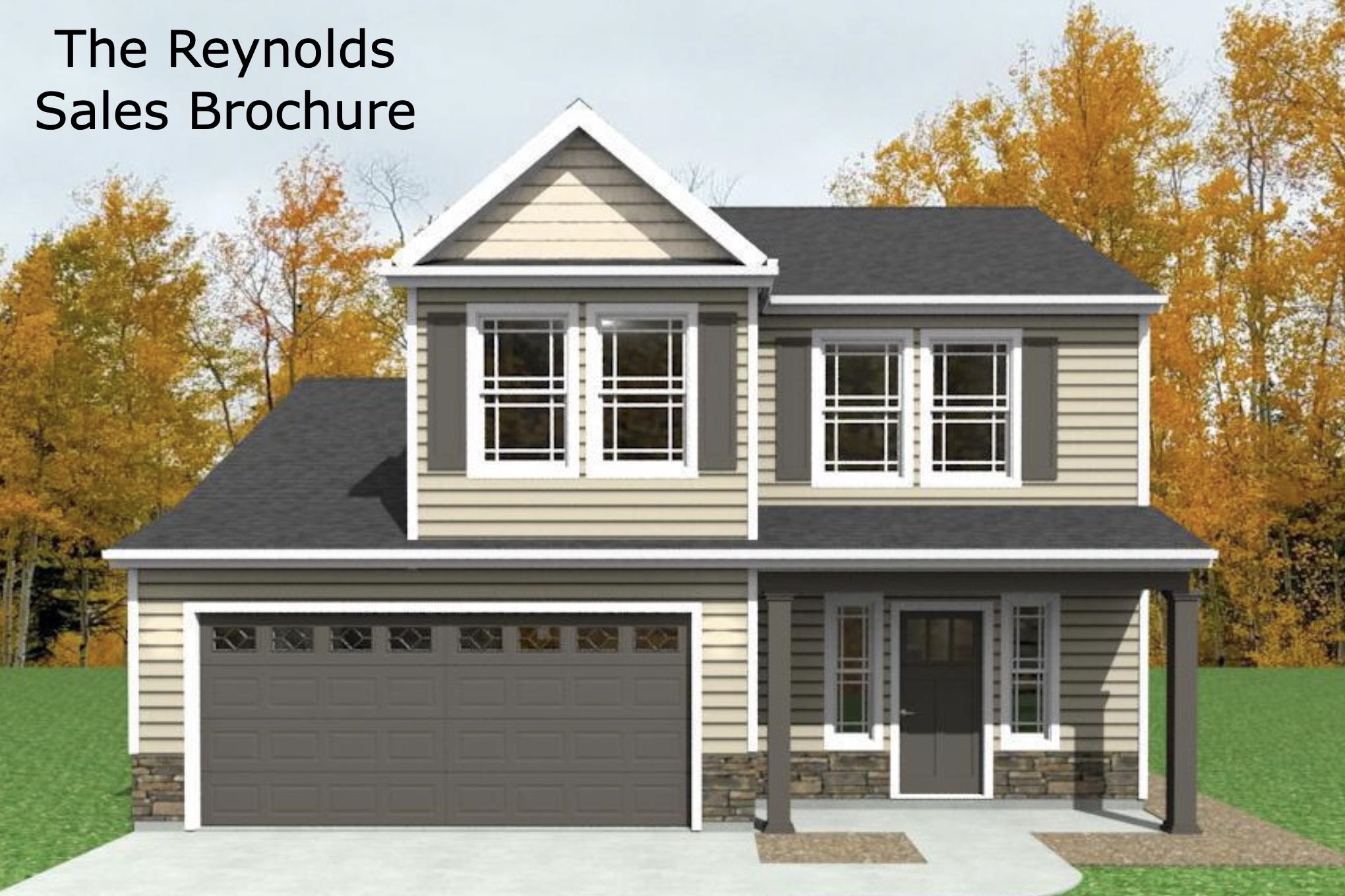 Reynolds plan! This 2 story 3br/2.5ba home features a gas fireplace, granite counter tops, sun room and much more. Steuer Place is a new community with 100% financing available! This home is a must-see!  Preferred Lender/Attorney Closing Costs Incentive Offered!  1/2 acre Lot.