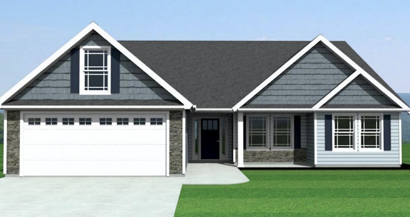 Welcome to Double Creek! The Drayton plan offers a beautiful, modern layout. Open concept for the living room, dining, and kitchen. 4 bedroom, 2 bath. Home complete with the trademark chair rail, crown molding, and rope lighting.