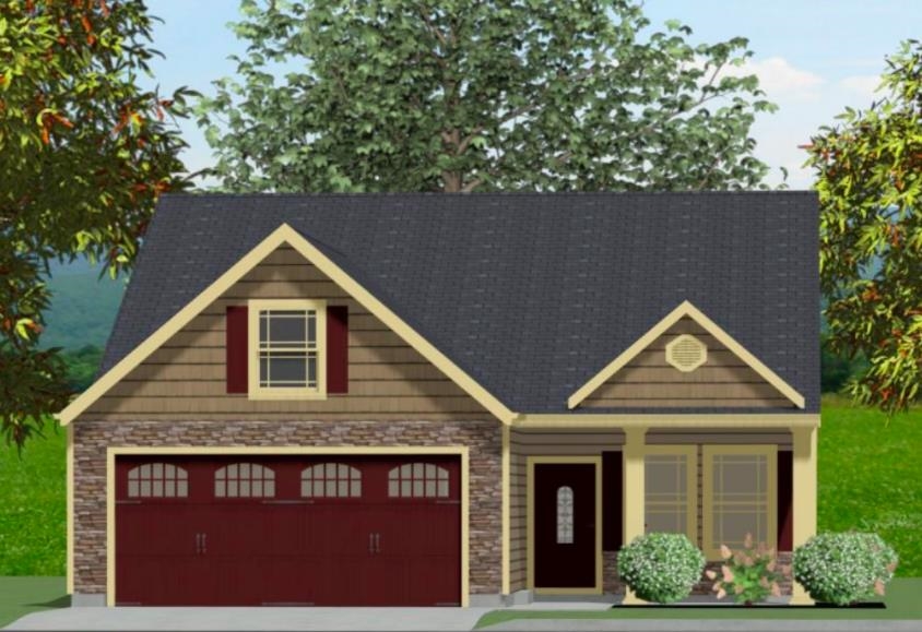 The WELLFORD plan with an upgraded covered patio & sunroom. 3bedrooms & 2 baths. Granite countertops, painted cabinets, detailed moldings, and a cozy fireplace included. Other lots and homes available. Closing cost incentives available when working with preferred lender and attorney. Call for details! Lot 609