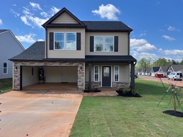 Local Builder with quality workmanship at Cleveland Meadows. Great location, close to Wellford, Lyman, Greer, Inman and Spartanburg! Open floor plan. Granite countertops. Upgraded Patio plan option. Luxury Vinyl Plank upgrade on 1st level and all wet areas.  *Virtual tour reflects same house plan, not exact house.