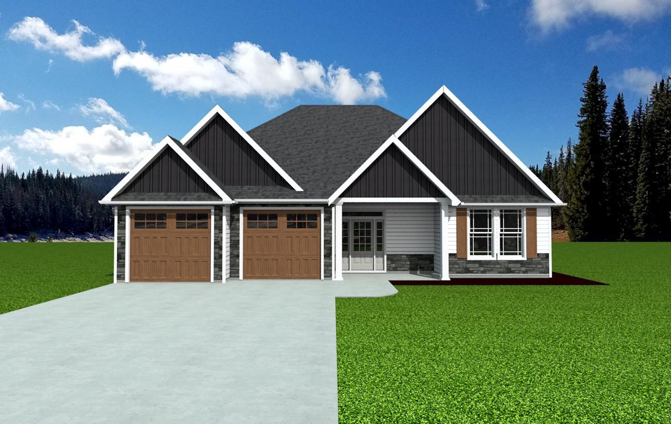 The Roosevelt Elite plan features an open floor plan with 3 bedrooms and 2 bathrooms on the main floor, 2bedrooms and 1 bathroom in the basement, walk-in pantry, large kitchen, and a large deck that looks great for entertaining. It also comes with wood or LVP flooring and Trey ceiling in the Master bedroom and entry way.  Lot 15