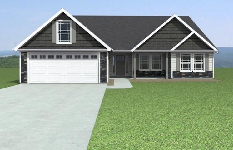 Welcome to the Drayton floor plan. This spacious 4 bedroom, 2 bathroom home sports Luxury Vinyl Plank flooring, trey ceilings with rope lighting, a fireplace, screened in back patio, and much more! Situated on a .57 acre lot in the new Fall Creek community in Inman. Call today for more info!