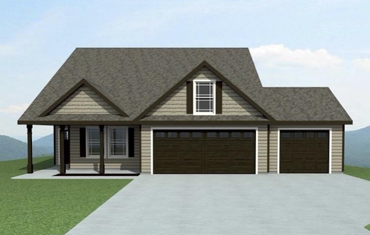 Welcome to the Fernwood floor plan. This spacious 3 bedroom, 2 bathroom home sports several upgrades including a sunroom and covered patio, luxury vinyl plank flooring, third bay garage, and much more! Situated on a .73 acre lot in the new Fall Creek community in Inman. Call today for more info!