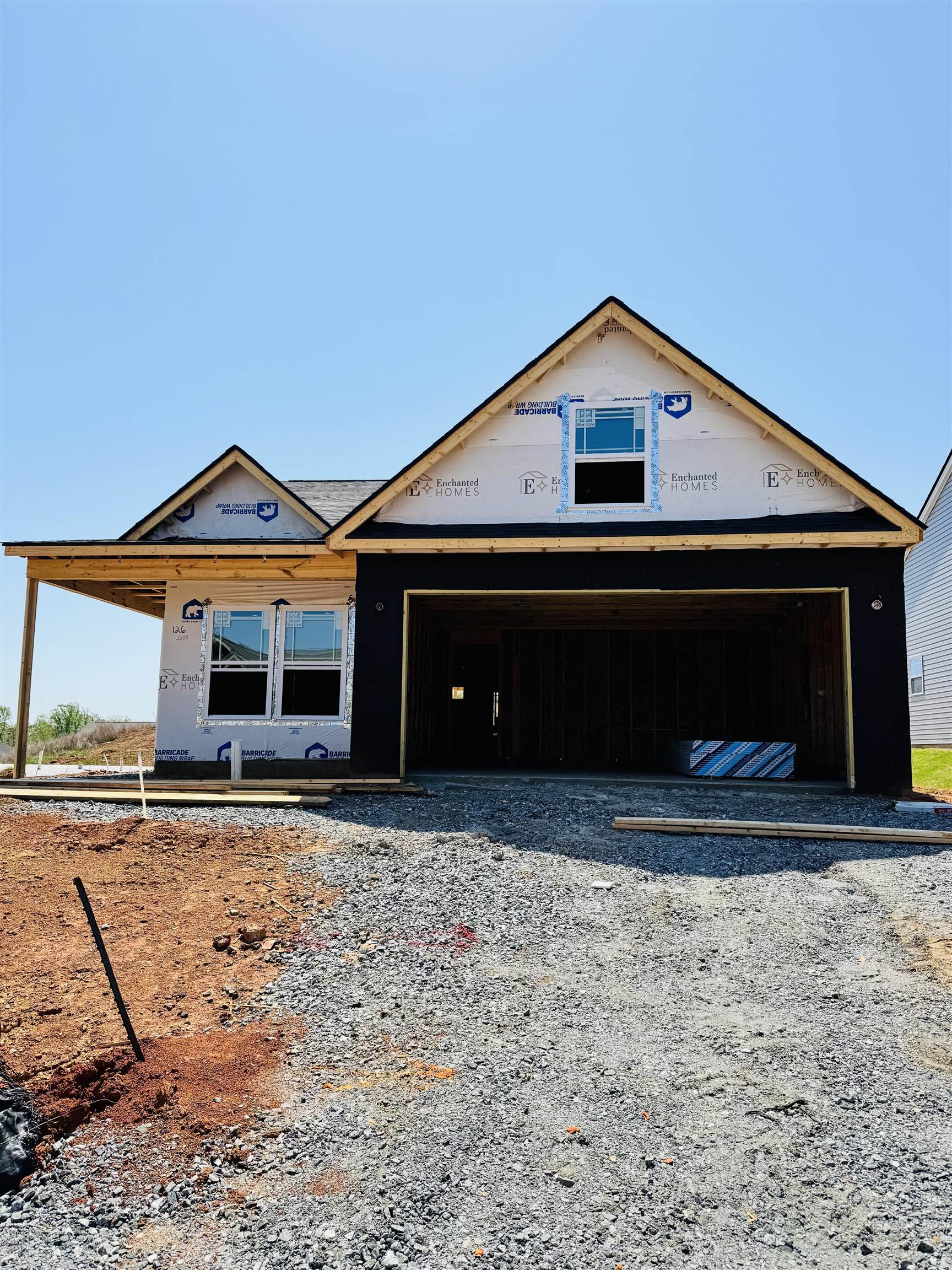 Preferred Lender/Attorney Closing Costs Incentive Offered!  Welcome to Hampshire Heights! The Clifton plan offers a formal entry way, a cozy living area, and an open concept kitchen/dining combo. 3 bedroom, 2 bath. Complete with the trademark chair rail, crown molding and rope lighting.