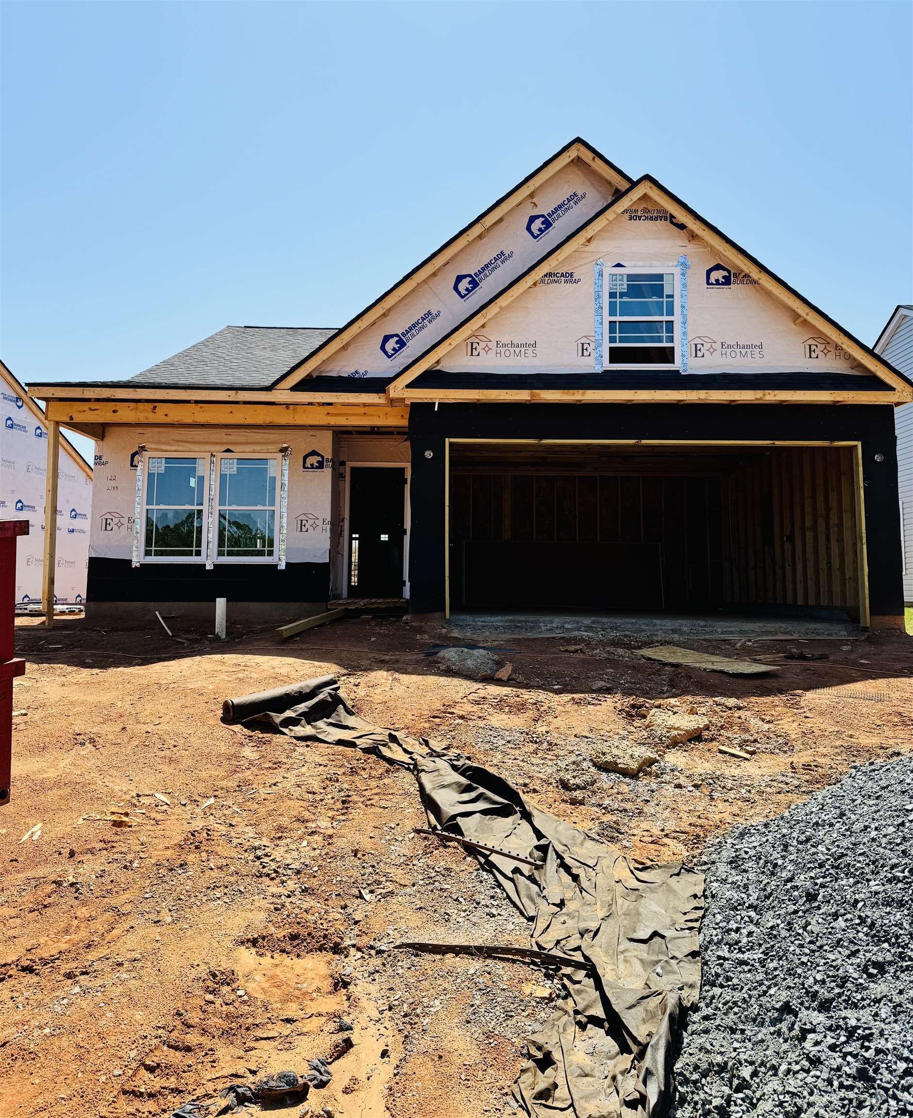 Preferred Lender/Attorney Closing Costs Incentive Offered!  Welcome to Hampshire Heights! The Bishop floor plan offers a formal entry way, open concept living area and a study. 3 bed, 2 bath. Complete with the trademark chair rail, crown molding and rope lighting.