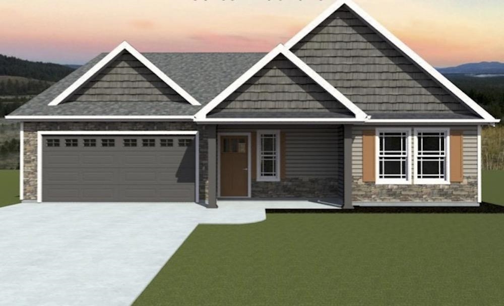The Franklin floor plan features three-bedrooms, two-bathrooms and an office just off of the living area. Luxury vinyl plank flooring adds a touch of modern sophistication, while the kitchen boasts granite countertops. Cozy up next to the fireplace in the spacious living room, ideal for relaxing evenings. Step outside to the covered back patio, where you can enjoy outdoor dining or simply unwind. With meticulous attention to detail throughout, this home offers the perfect blend of comfort and luxury. Located just seconds from Lake Bowen in the brand new, New Prospect Haven community! Call today for more info!