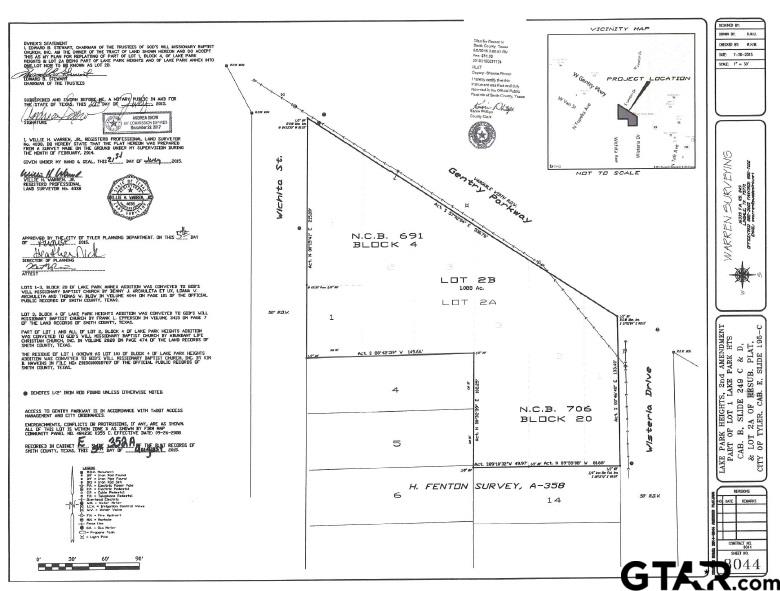 2426 Gentry Parkway, Tyler, Texas 75702, ,Land,For Sale,Gentry Parkway,10089067