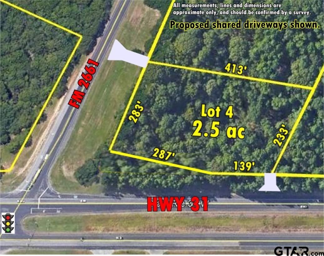 16393 HWY 31 Lot-A, Tyler, Texas 75709, ,Land,For Sale,HWY 31 Lot-A,10132002