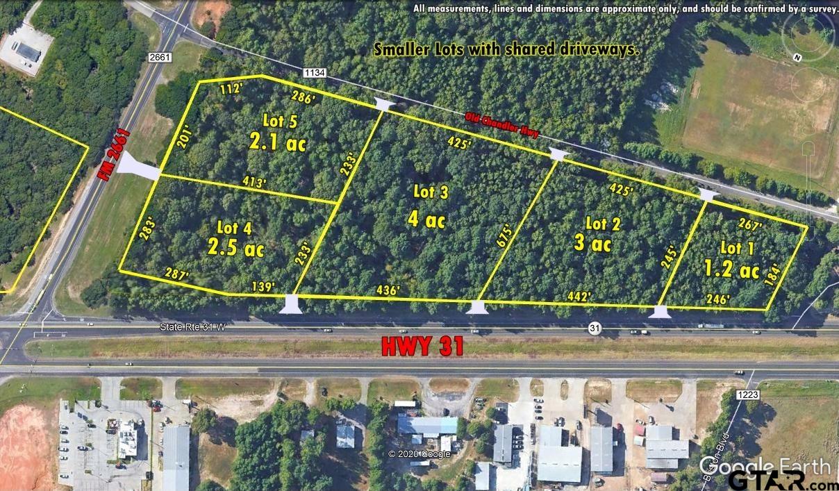 16393 HWY 31 Lot-5, Tyler, Texas 75709, ,Land,For Sale,HWY 31 Lot-5,10132004