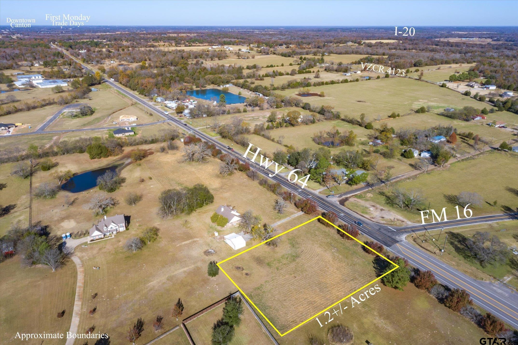 Lot 1 Hwy 64, Canton, Texas 75103, ,Rural Acreage,For Sale,Hwy 64,23007211