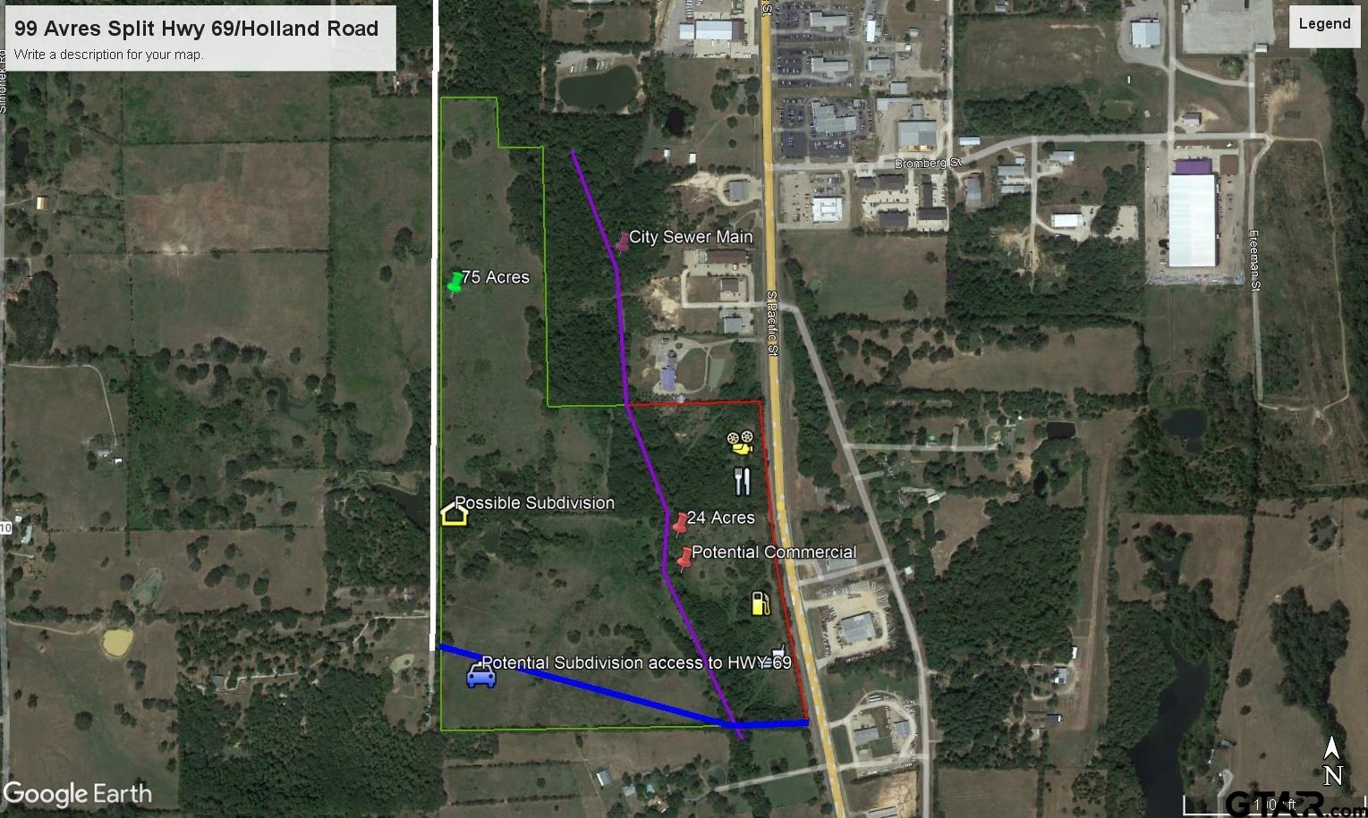 0000 HWY 69, Mineola, Texas 75773, ,Land,For Sale,HWY 69,23008751