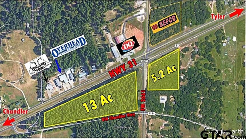 16393 HWY 31, Tyler, Texas 75709, ,Land,For Sale,HWY 31,23009572