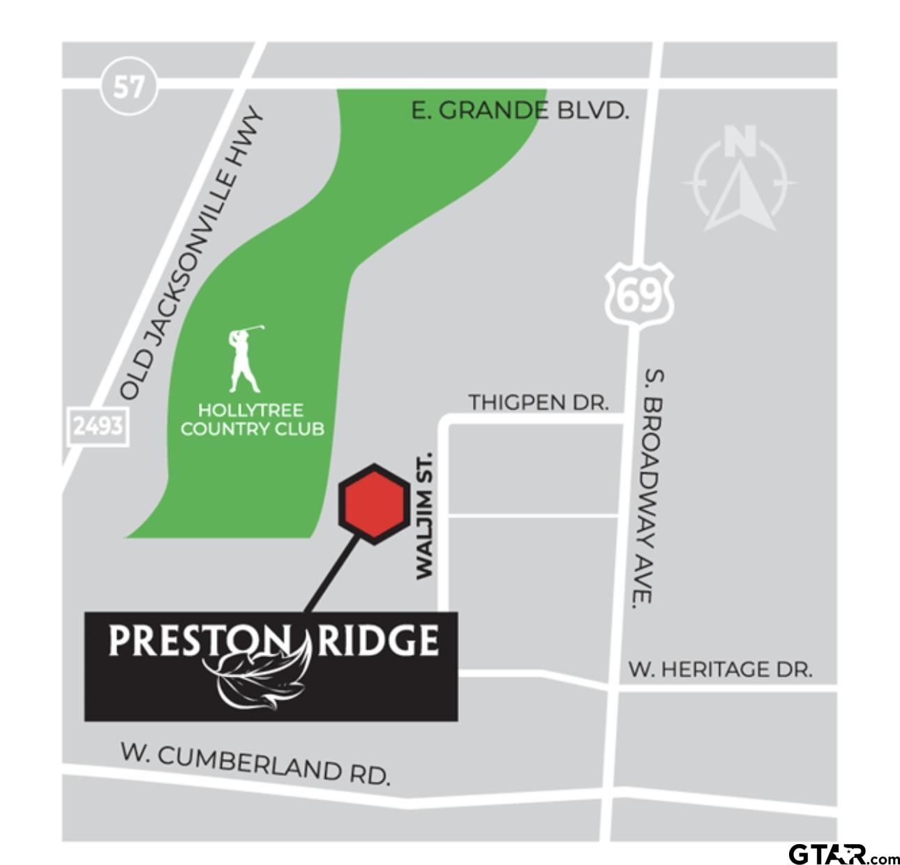 483 Preston Ridge Drive (Lot 64), Tyler, Texas 75703, ,Residential,For Sale,Preston Ridge Drive (Lot 64),24003095