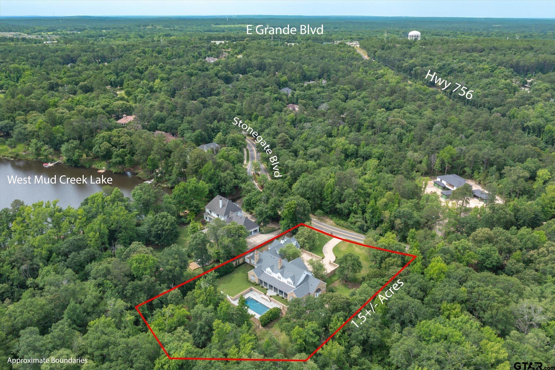 1920 Stonegate Blvd Tyler, Texas 75703 Price 3,100,000 MLS 240068