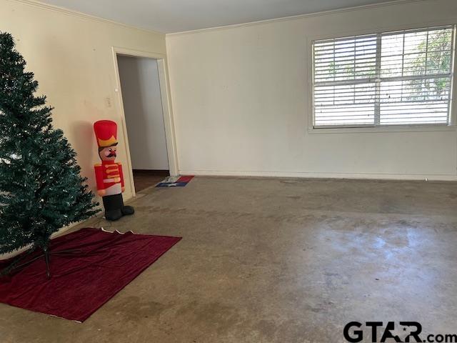 Will need new flooring.  Old carpet was removed.